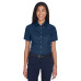 Ladies' Easy Blend™ Short-Sleeve Twill Shirt with Stain-Release