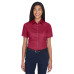 Ladies' Easy Blend™ Short-Sleeve Twill Shirt with Stain-Release