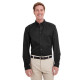 Men's Tall Foundation 100% Cotton Long-Sleeve Twill Shirt with Teflon™