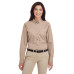 Ladies' Foundation 100% Cotton Long-Sleeve Twill Shirt with Teflon™