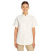 Ladies' Foundation 100% Cotton Short-Sleeve Twill Shirt with Teflon™