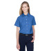 Ladies' Short-Sleeve Oxford with Stain-Release