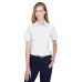 Ladies' Short-Sleeve Oxford with Stain-Release