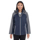 Ladies' Embark Interactive Colorblock Shell with Reflective Printed Panels