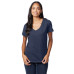 Ladies' 4.5 oz., 100% Ringspun Cotton nano-T® V-Neck T-Shirt