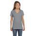 Ladies' 4.5 oz., 100% Ringspun Cotton nano-T® V-Neck T-Shirt