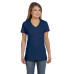 Ladies' 4.5 oz., 100% Ringspun Cotton nano-T® V-Neck T-Shirt