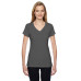 Ladies' 4.7 oz. Sofspun® Jersey Junior V-Neck T-Shirt