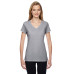 Ladies' 4.7 oz. Sofspun® Jersey Junior V-Neck T-Shirt