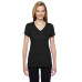Ladies' 4.7 oz. Sofspun® Jersey Junior V-Neck T-Shirt