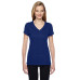 Ladies' 4.7 oz. Sofspun® Jersey Junior V-Neck T-Shirt