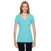 Ladies' 4.7 oz. Sofspun® Jersey Junior V-Neck T-Shirt