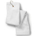 Deluxe Tri-Fold Hemmed Hand Towel with Center Grommet and Hook