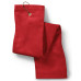 Deluxe Tri-Fold Hemmed Hand Towel with Center Grommet and Hook