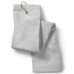 Deluxe Tri-Fold Hemmed Hand Towel with Center Grommet and Hook
