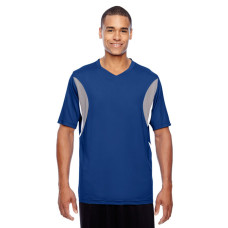Men's Short-Sleeve Athletic V-Neck Tournament Jersey