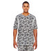 Men's Short-Sleeve Athletic V-Neck Tournament Sublimated Camo Jersey