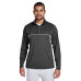 Men's Excel Mélange Interlock Performance Quarter-Zip Top