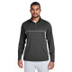 Men's Excel Mélange Interlock Performance Quarter-Zip Top