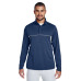 Men's Excel Mélange Interlock Performance Quarter-Zip Top