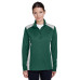 Ladies' Excel Mélange Interlock Performance Quarter-Zip Top
