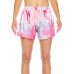 Ladies' Tournament Sublimated Pink Swirl Short