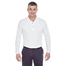 Men's Egyptian Interlock Long-Sleeve Polo