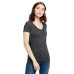 Ladies' Made in USA Short-Sleeve V-Neck T-Shirt