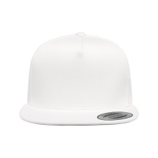 Adult 5-Panel Cotton Twill Snapback Cap