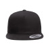 Adult 5-Panel Cotton Twill Snapback Cap