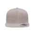 Adult 5-Panel Structured Flat Visor Classic Snapback Cap