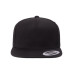 Adult 5-Panel Structured Flat Visor Classic Snapback Cap