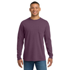 COMFORT COLORS  Heavyweight Ring Spun Long Sleeve Pocket Tee. 4410
