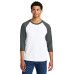 Jerzees Unisex Premium Blend Combed Ring Spun 3/4-Sleeve Raglan 560R