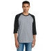 Gildan Heavy Cotton 3/4-Sleeve Raglan T-Shirt. 5700