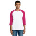 Gildan Heavy Cotton 3/4-Sleeve Raglan T-Shirt. 5700