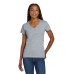Gildan Women's Heavy Cotton 100% Cotton V-Neck T-Shirt. 5V00L