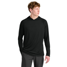 A4 Cooling Performance Long Sleeve Hooded Tee A4N3409