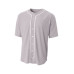 A4 Short Sleeve Full-Button Baseball Top A4N4184