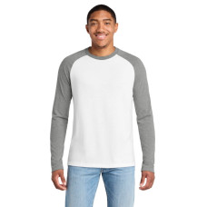 Allmade Unisex Tri-Blend Long Sleeve Colorblock Raglan AL6009