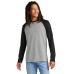 Allmade Unisex Tri-Blend Long Sleeve Colorblock Raglan AL6009