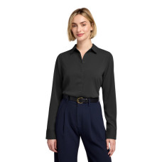 Brooks Brothers Women's Full-Button Satin Blouse BB18007