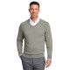 Brooks Brothers Cotton Stretch V-Neck Sweater BB18400