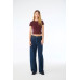 BELLA+CANVAS Women's Micro Rib Baby Tee BC1010
