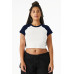 BELLA+CANVAS Women's Micro Rib Raglan Baby Tee BC1201