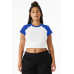 BELLA+CANVAS Women's Micro Rib Raglan Baby Tee BC1201