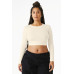 BELLA+CANVAS Women's Micro Rib Long Sleeve Baby Tee BC1501