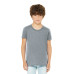 BELLA+CANVAS Youth Heather CVC Tee BC3001YCVC