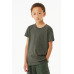 BELLA+CANVAS Youth Heather CVC Tee BC3001YCVC