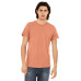 BELLA+CANVAS  Unisex Triblend Short Sleeve Tee. BC3413
